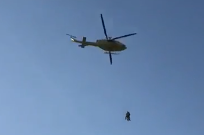 Rescatan a un cazador en la montaña dels Pouets de Pedreguer Rescatan a un cazador en la montaña dels Pouets de Pedreguer
