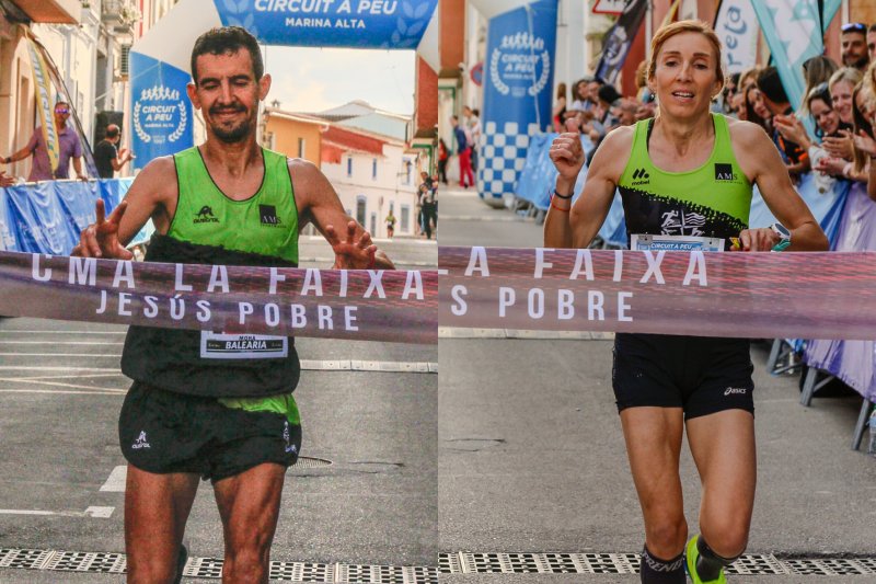 Isabel Ferrer i Moha Rida guanyen a Jesús Pobre i segueixen dominant el Circuit a Peu Marina Alta Isabel Ferrer i Moha Rida guanyen a Jesús Pobre i segueixen dominant el Circuit a Peu Marina Alta