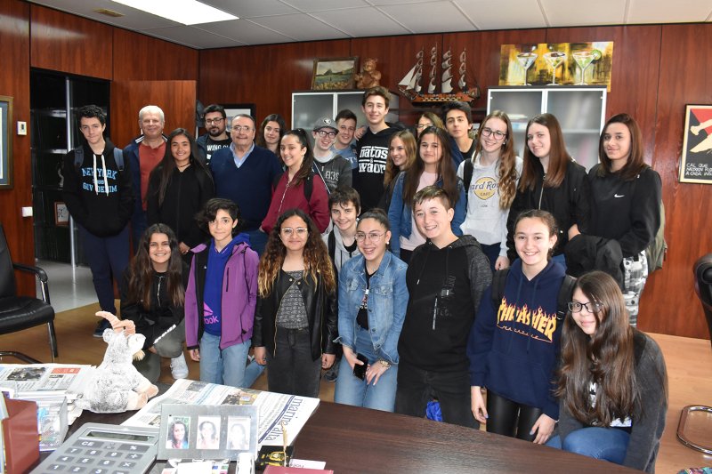 Alumnes de premsa del Número 1 visiten CANFALI MARINA ALTA Alumnes de premsa del Número 1 visiten CANFALI MARINA ALTA