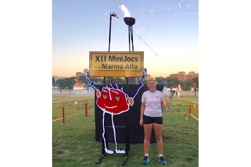 Silvia Bordes dóna pas als Mini Jocs de la Marina Alta Silvia Bordes dóna pas als Mini Jocs de la Marina Alta