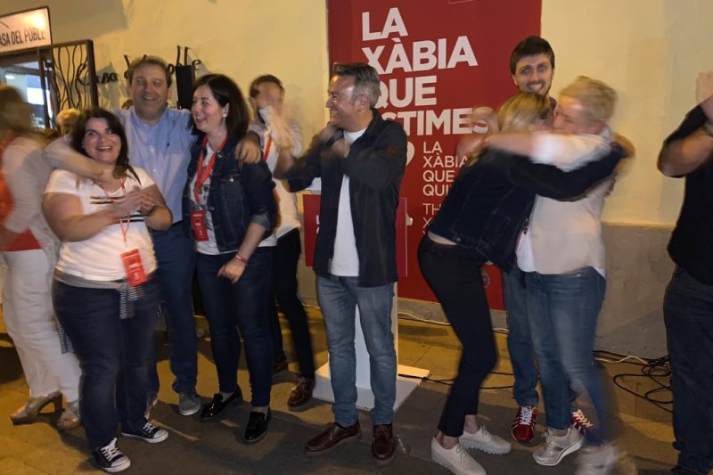 José Chulvi revalida la mayoría absoluta en Xàbia José Chulvi revalida la mayoría absoluta en Xàbia
