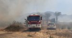 Un incendio arrasa decenas de parcelas rústicas abandonadas  en El Verger  Un incendio arrasa decenas de parcelas rústicas abandonadas  en El Verger