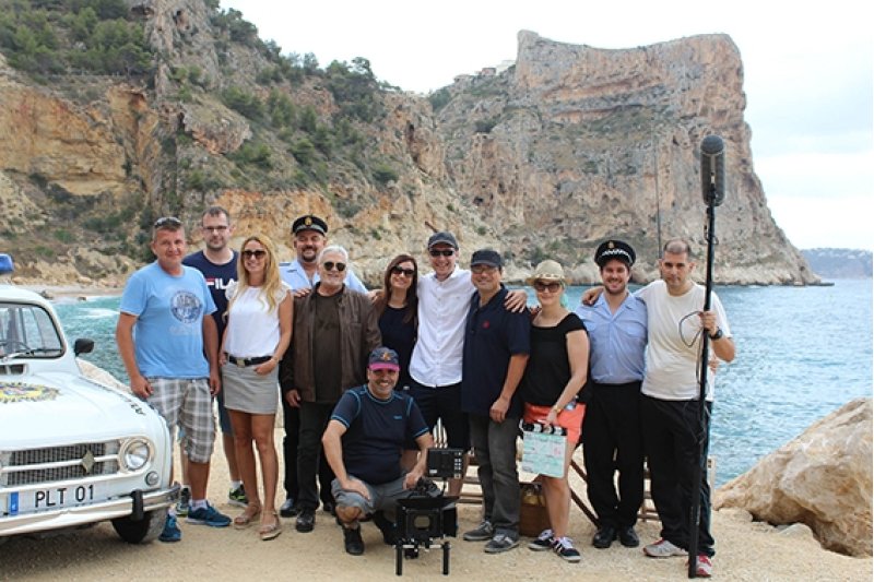 El Poble Nou de Benitatxell es escenario de una comedia policiaca El Poble Nou de Benitatxell es escenario de una comedia policiaca