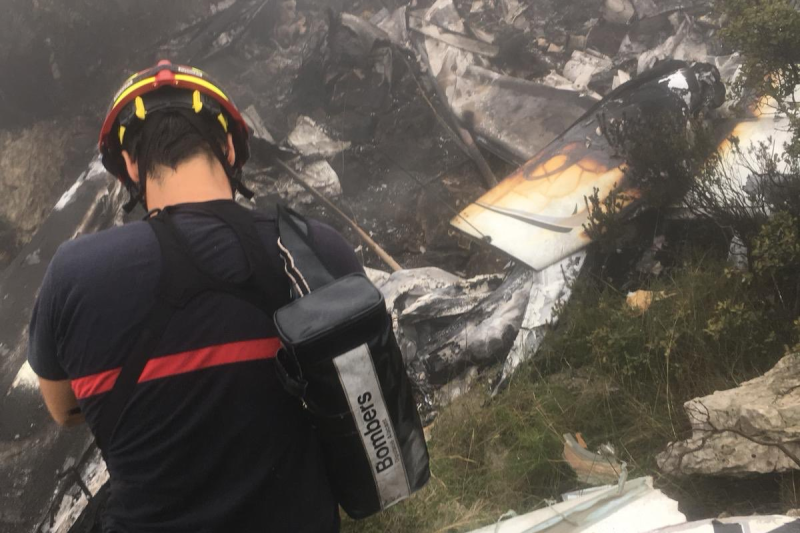 Dos hombres fallecen al estrellarse su avioneta en Pedreguer Dos hombres fallecen al estrellarse su avioneta en Pedreguer