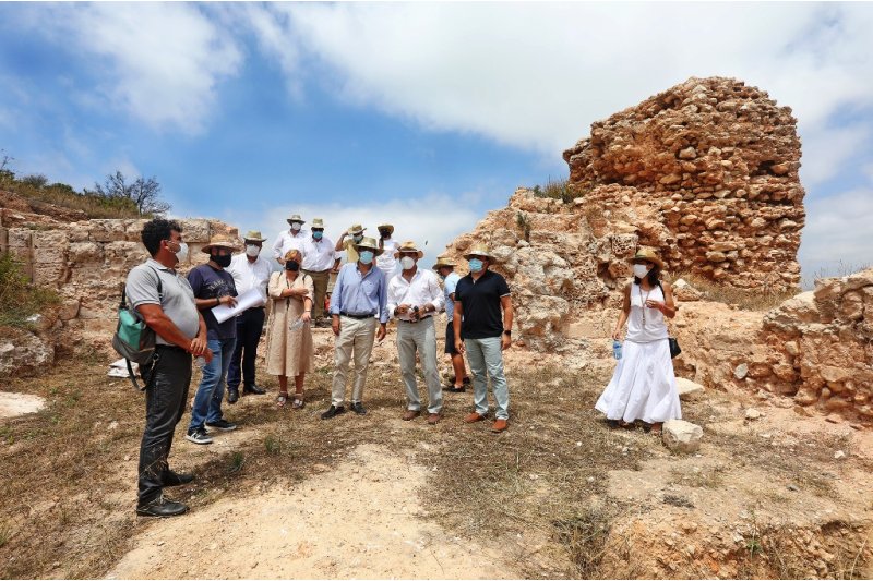 La Diputación proyecta para esta legislatura la musealización de la Pobla Medieval de Ifach  La Diputación proyecta para esta legislatura la musealización de la Pobla Medieval de Ifach