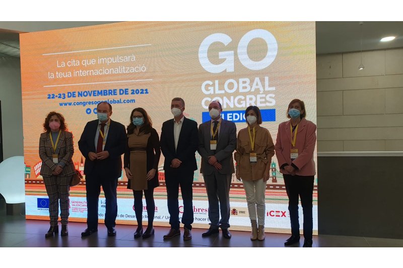 El VI Congreso Go Global retoma la presencialidad con más de 20 países para fomentar las exportaciones de las pymes de la Comunitat El VI Congreso Go Global retoma la presencialidad con más de 20 países para fomentar las exportaciones de las pymes de la Comunitat
