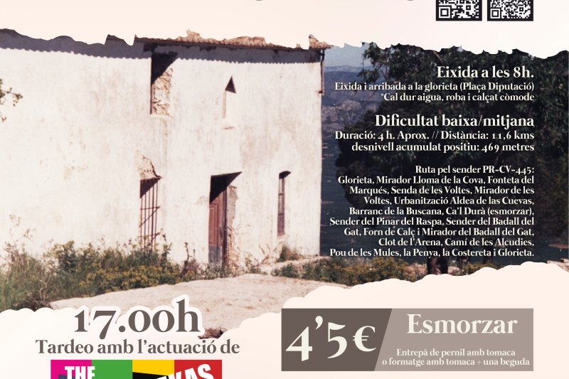 Les Regidories de Turisme, Esports i Medi Ambient de Benidoleig programen la Caminada pel Seguili 2024 per al proper dissabte Les Regidories de Turisme, Esports i Medi Ambient de Benidoleig programen la Caminada pel Seguili 2024 per al proper dissabte