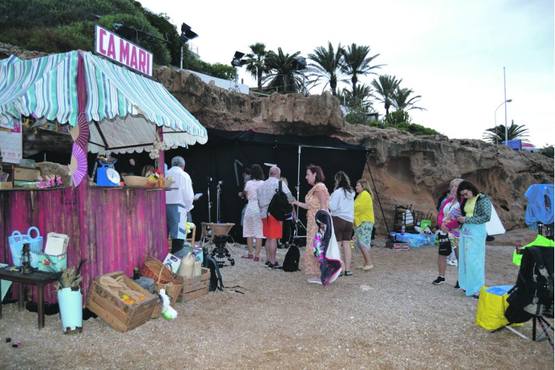 Dénia se vuelve a convertir en ciudad de cine con el rodaje del corto Els Amants  Dénia se vuelve a convertir en ciudad de cine con el rodaje del corto Els Amants