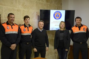 Protección Civil de Xàbia dedica casi 4.000 horas a emergencias en un año “tranquilo”