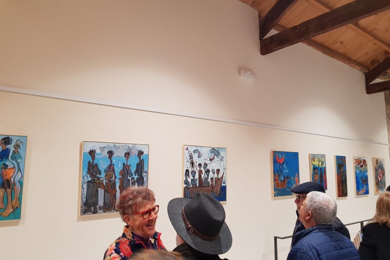 El Verger: Hameur exposa Naufrage en Mèditerranée a la torre de Medinaceli patrocinat per la Fundació Baleària El Verger: Hameur exposa Naufrage en Mèditerranée a la torre de Medinaceli patrocinat per la Fundació Baleària