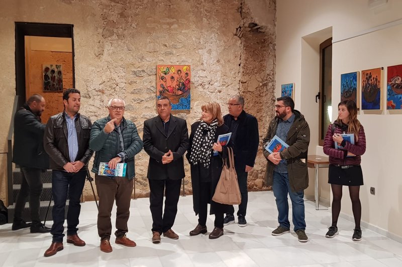 El Verger: Hameur exposa Naufrage en Mèditerranée a la torre de Medinaceli patrocinat per la Fundació Baleària El Verger: Hameur exposa Naufrage en Mèditerranée a la torre de Medinaceli patrocinat per la Fundació Baleària