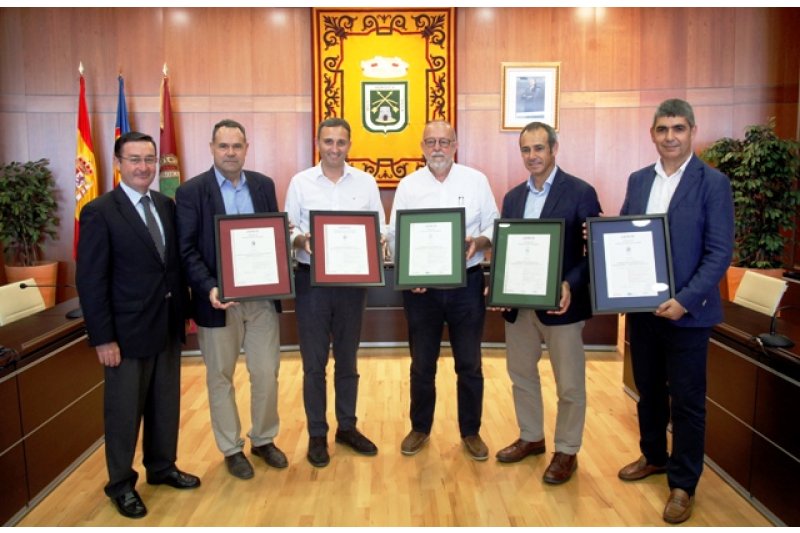 Aguas de Calpe consigue cinco certificados Aenor Aguas de Calpe consigue cinco certificados Aenor