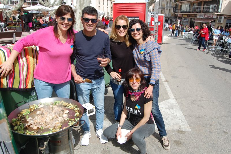 El concurso de paellas de la Font abre el fuego a la celebración fallera de Pego El concurso de paellas de la Font abre el fuego a la celebración fallera de Pego