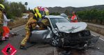 Dos heridos graves en un aparatoso accidente en Pedreguer Dos heridos graves en un aparatoso accidente en Pedreguer