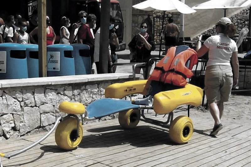 ¡Aquí sí hay playa! ¡Aquí sí hay playa!