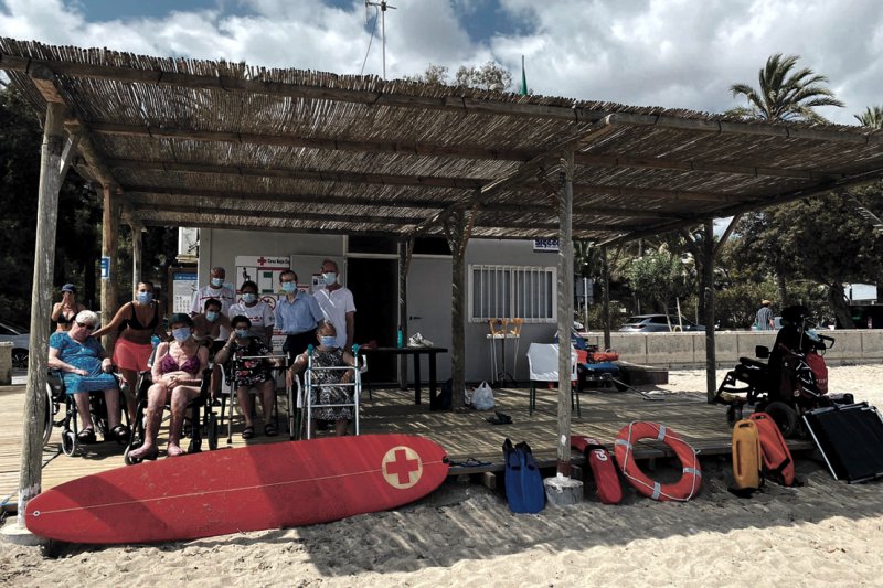 ¡Aquí sí hay playa! ¡Aquí sí hay playa!