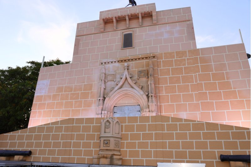 El decorat de l’escenari de les presentacions de Fogueres de Xàbia serà més “monumental” que mai El decorat de l’escenari de les presentacions de Fogueres de Xàbia serà més “monumental” que mai