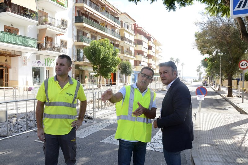 Arranca la reforma de la Avenida Lepanto de Xàbia Arranca la reforma de la Avenida Lepanto de Xàbia