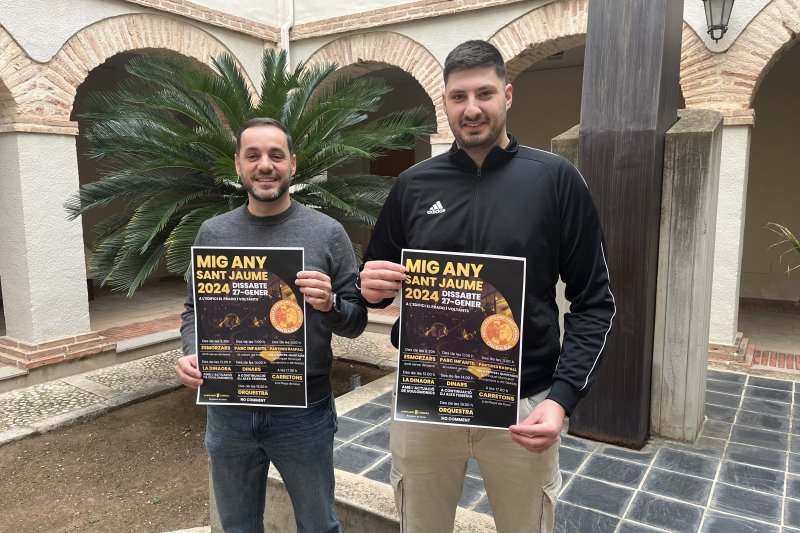 Soloumonics i No Comment posaran la música en directe al Mig Any de Sant Jaume d’Ondara 2024  Soloumonics i No Comment posaran la música en directe al Mig Any de Sant Jaume d’Ondara 2024