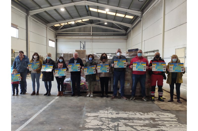 Pego envía un nuevo convoy de material de primera necesidad por los afectados por el conflicto bélico de Ucrania Pego envía un nuevo convoy de material de primera necesidad por los afectados por el conflicto bélico de Ucrania