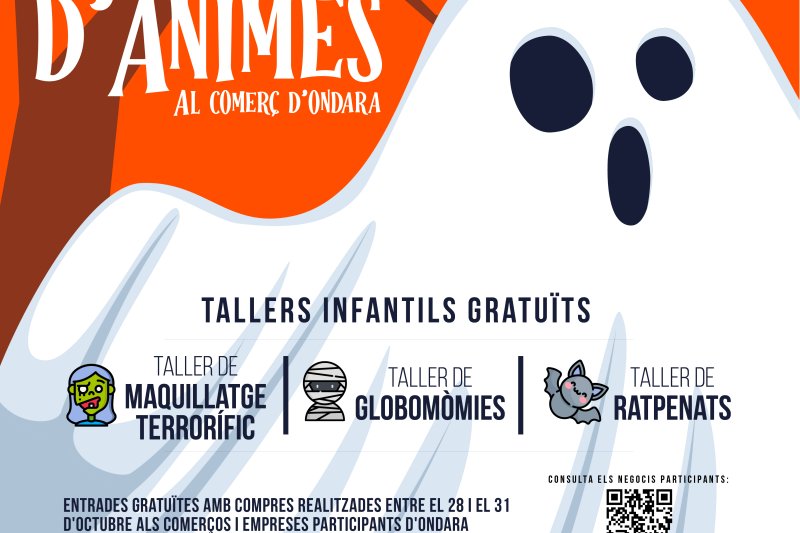 La “nit d’ànimes” a Ondara motiva la campanya de promoció “No tingues por al comerç local” La “nit d’ànimes” a Ondara motiva la campanya de promoció “No tingues por al comerç local”