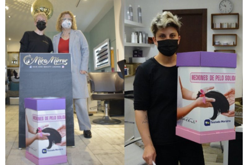 Teulada lanza una campaña de Mechones de Pelo Solidarios para ayudar a personas que sufren cáncer Teulada lanza una campaña de Mechones de Pelo Solidarios para ayudar a personas que sufren cáncer