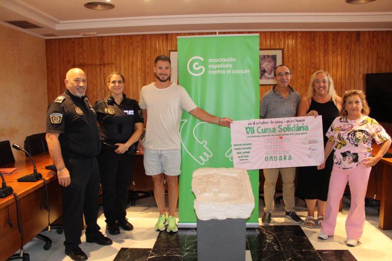 La Junta de l’AECC d’Ondara i el C.A. Ondara programen la VII cursa solidària per al 20 d’octubre La Junta de l’AECC d’Ondara i el C.A. Ondara programen la VII cursa solidària per al 20 d’octubre
