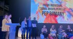 Nodrissa y Pep Romany reciben los Premis de la Tardor Nodrissa y Pep Romany reciben los Premis de la Tardor