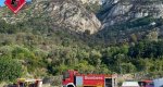 Una quema descontrolada provoca un incendio en la Llosa de Camatxo Una quema descontrolada provoca un incendio en la Llosa de Camatxo