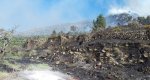 Una quema descontrolada provoca un incendio en la Llosa de Camatxo Una quema descontrolada provoca un incendio en la Llosa de Camatxo