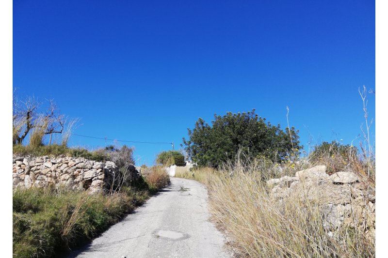 Reparación del Camino del Barranco Roig y del Camino del Abiar de Benitatxell  Reparación del Camino del Barranco Roig y del Camino del Abiar de Benitatxell