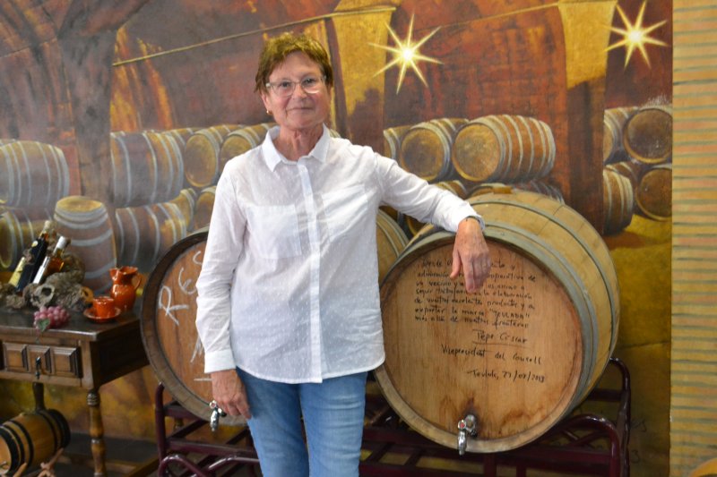 Paqui Oller, presidenta de la bodega de Teulada, ha fallecido a los 72 años Paqui Oller, presidenta de la bodega de Teulada, ha fallecido a los 72 años