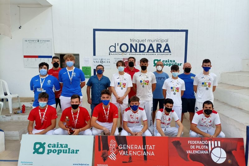 Or infantil i juvenil per a Ondara i cadet per a Beniarbeig-El Verger en el provincial d’escala i corda Or infantil i juvenil per a Ondara i cadet per a Beniarbeig-El Verger en el provincial d’escala i corda