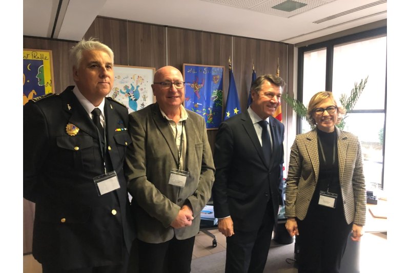 Xàbia asiste al inicio de la segunda fase de un proyecto europeo para mejorar la seguridad en espacios públicos Xàbia asiste al inicio de la segunda fase de un proyecto europeo para mejorar la seguridad en espacios públicos