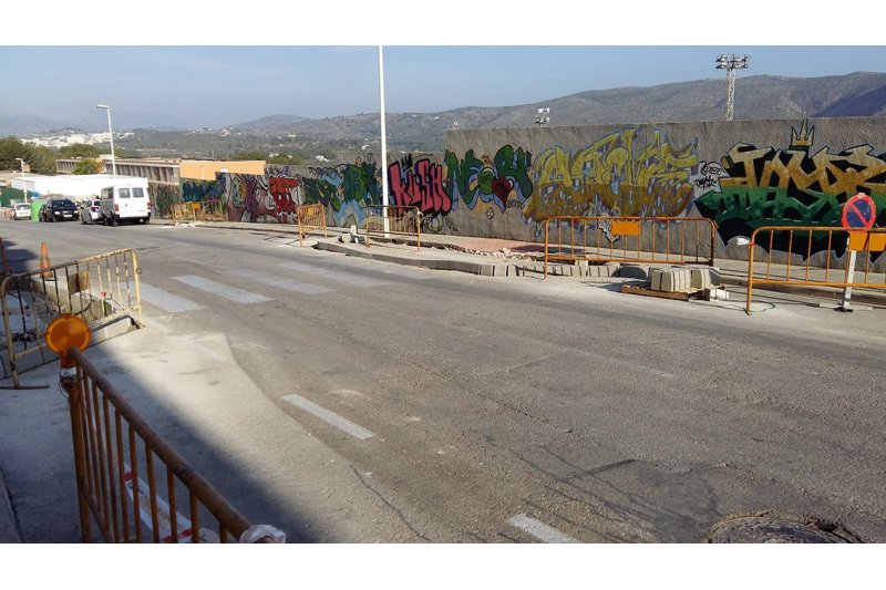 Asfaltado de viales en el casco urbano de Teulada Asfaltado de viales en el casco urbano de Teulada