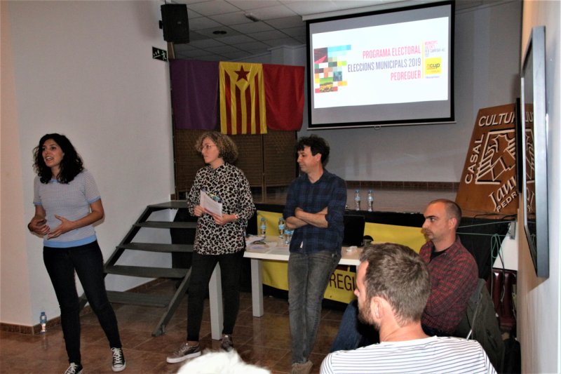 La CUP de Pedreguer sintetiza en doce puntos un programa para hacer un pueblo justo, feminista y ecologista La CUP de Pedreguer sintetiza en doce puntos un programa para hacer un pueblo justo, feminista y ecologista
