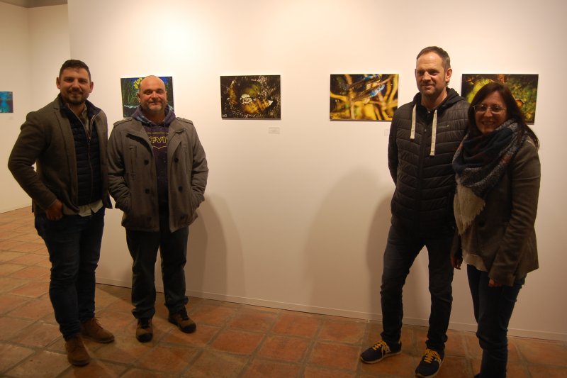 Ortolà e Ivars sumergen el Centro de Exposiciones de Pego en el fondo acuático de la marjal Ortolà e Ivars sumergen el Centro de Exposiciones de Pego en el fondo acuático de la marjal