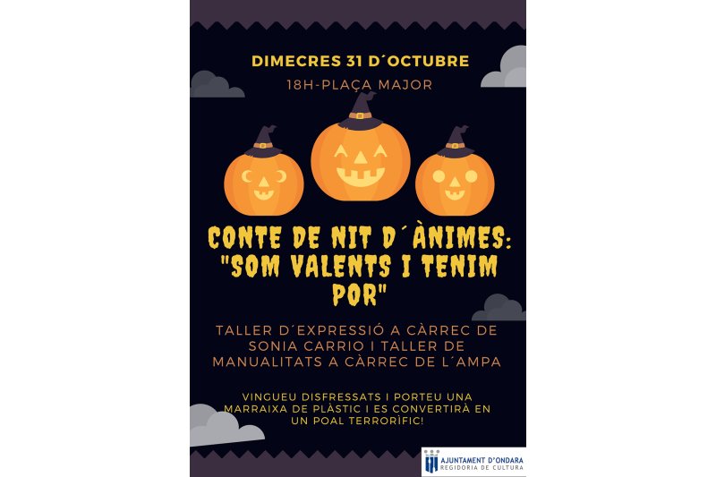 La biblioteca d’Ondara s’adhereix al circuit Espanta la por! per a valencianitzar Halloween La biblioteca d’Ondara s’adhereix al circuit Espanta la por! per a valencianitzar Halloween