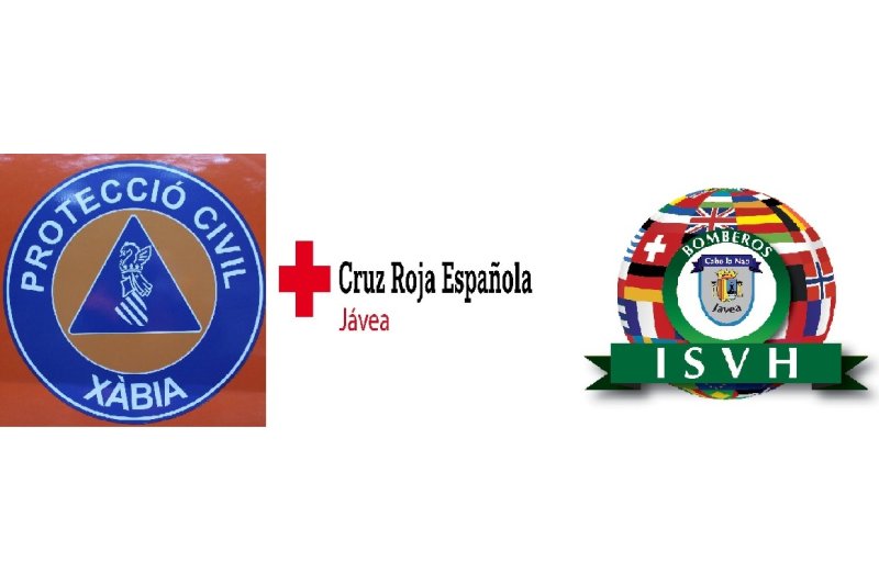 Homenaje a los cuerpos de voluntarios en Xàbia Homenaje a los cuerpos de voluntarios en Xàbia