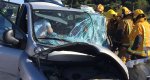 Grave accidente en la Nacional 332, a su paso por Pedreguer Grave accidente en la Nacional 332, a su paso por Pedreguer