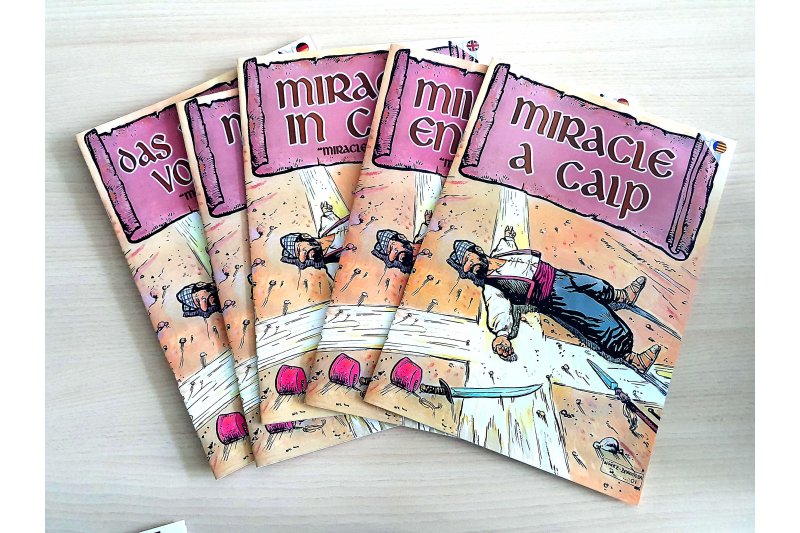 Caragol protagoniza un cómic sobre el Miracle de Calp  Caragol protagoniza un cómic sobre el Miracle de Calp