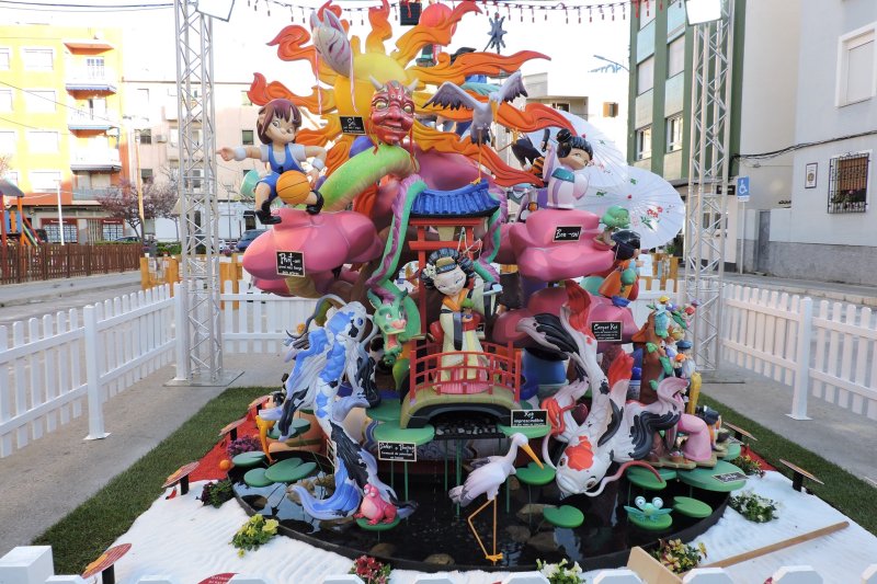 Centro guanya el Premi Infantil de les Falles de Dénia Centro guanya el Premi Infantil de les Falles de Dénia