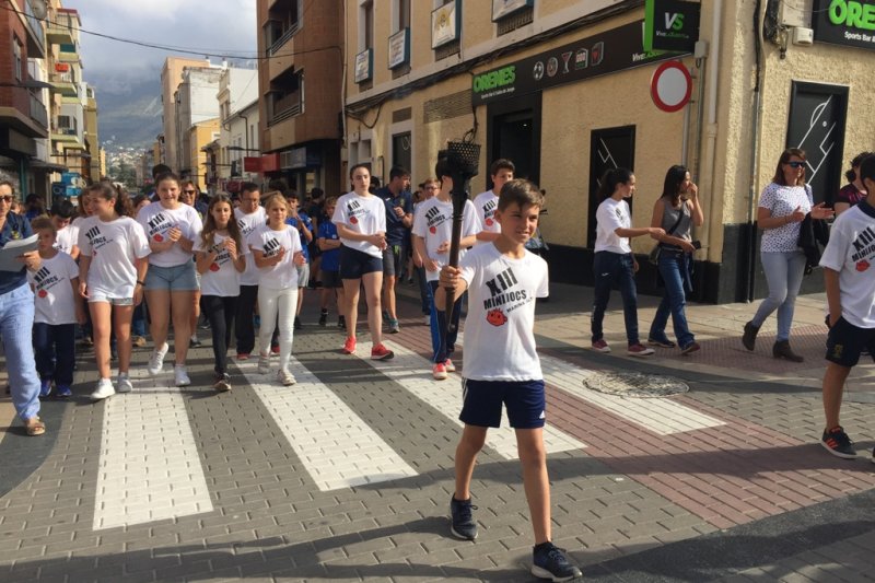 La antorcha olímpica llega a Dénia para anunciar que los Mini Jocs se celebran este fin de semana La antorcha olímpica llega a Dénia para anunciar que los Mini Jocs se celebran este fin de semana