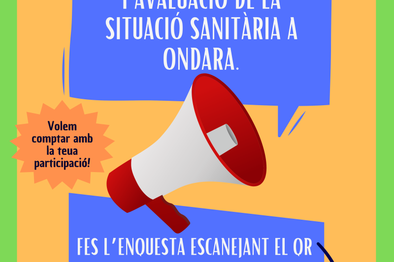 L’Ajuntament d’Ondara engega un procés de participació per a avaluar la situació sanitària al municipi L’Ajuntament d’Ondara engega un procés de participació per a avaluar la situació sanitària al municipi