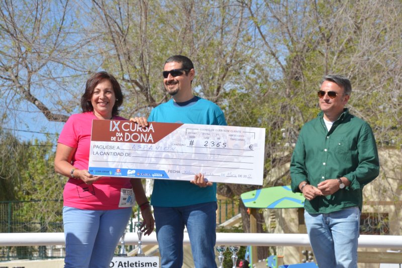 La Cursa de la Dona de Xàbia recauda 4.730 euros para Aspanion y Adahma La Cursa de la Dona de Xàbia recauda 4.730 euros para Aspanion y Adahma