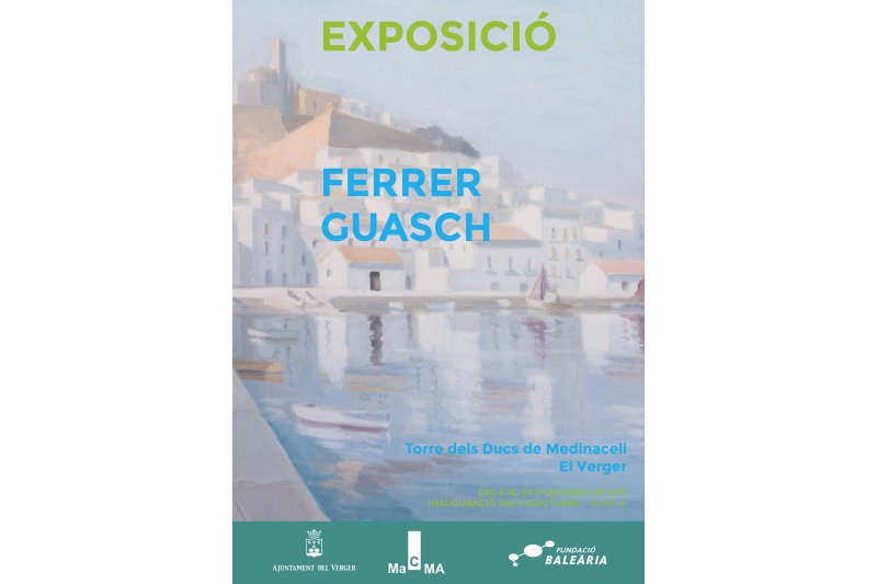 El Verger: La pintura de Ferrer Guasch trasllada la llum d’Eivissa a la Torre dels Ducs de Medinaceli El Verger: La pintura de Ferrer Guasch trasllada la llum d’Eivissa a la Torre dels Ducs de Medinaceli