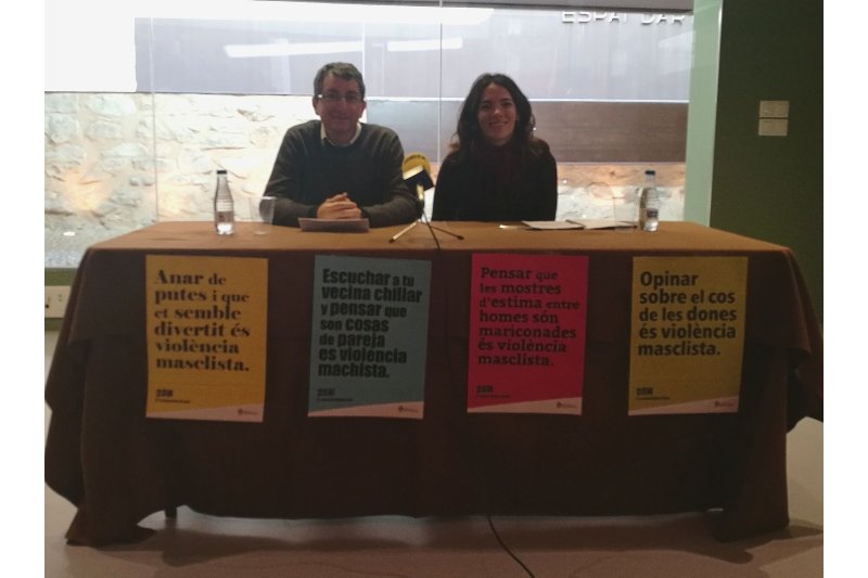 Missatges directes i contundents contra la violència masclista a Benissa Missatges directes i contundents contra la violència masclista a Benissa