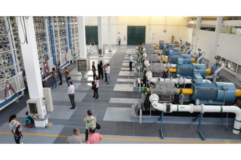 La planta desaladora de Amjasa funciona al 50% La planta desaladora de Amjasa funciona al 50%