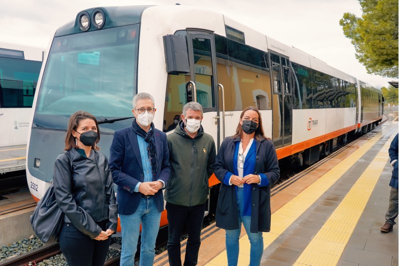 La Conselleria anuncia que el tramo Teulada-Gata del trenet entrará en servicio a principios de 2022 La Conselleria anuncia que el tramo Teulada-Gata del trenet entrará en servicio a principios de 2022