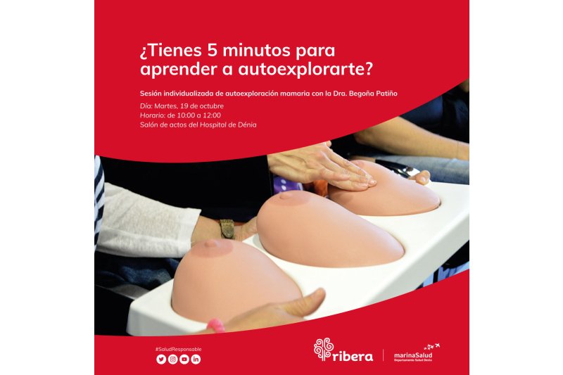 El Hospital de Dénia imparte sesiones individuales de autoexploración mamaria dirigido a profesionales y pacientes El Hospital de Dénia imparte sesiones individuales de autoexploración mamaria dirigido a profesionales y pacientes